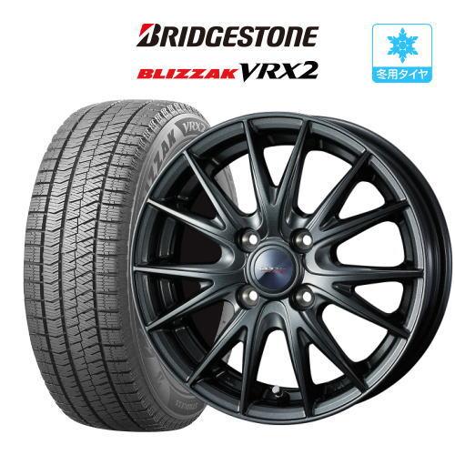 スタッドレス タイヤ ホイール 4本 5.5J 4穴100 ヴェルヴァ スポルト2  