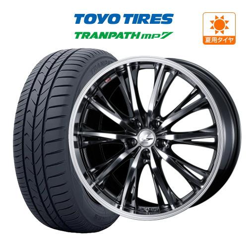 WEDS（ウェッズ） 18インチ ホイール 5穴 7.0J pcd100 114.3 レオニス