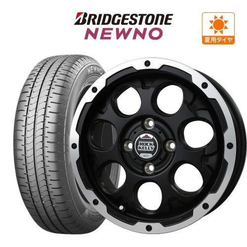 ブリヂストン14インチ ホイール 4本セット PCD100 ⒋5J 軽 BRIDGESTONE（ブリヂストン） 夏タイヤ ホイール 4本 14インチ pcd100