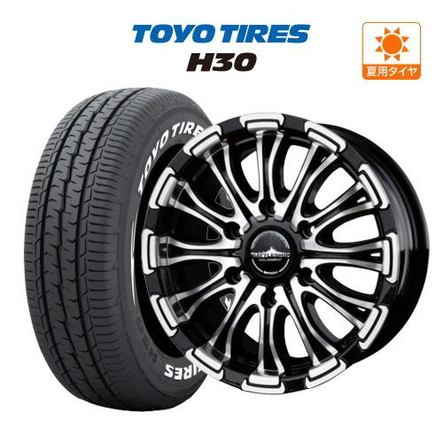 200系 ハイエース ホイール 4本 BADX ロクサーニ バトルシップ TOYO 