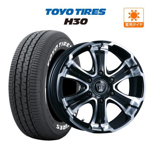 TOYO TIRES 200系 ハイエース ホイール 4本 クリムソン バルベロ 