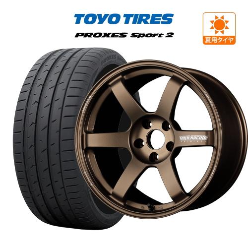 18インチ ホイール 5穴 7.5J pcd100 114.3 レイズ ボルクレーシング 