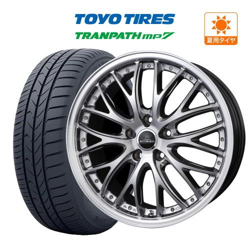 ロクサーニ 18インチ ホイール 5穴 7.5J pcd100 114.3 マルチ