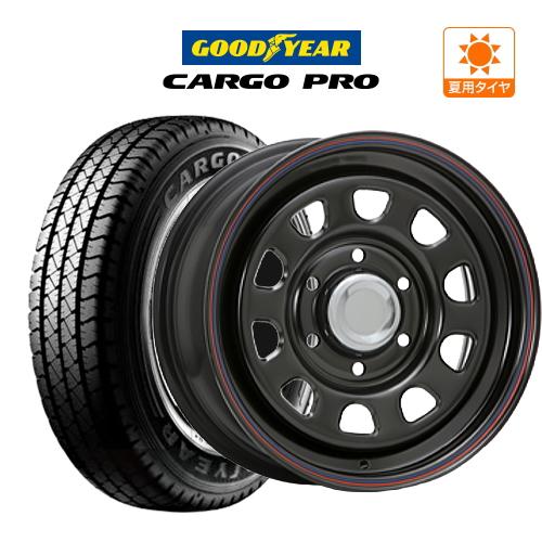 MLJ 200系 ハイエース ホイール 4本 デイトナ SS グッドイヤー カーゴ