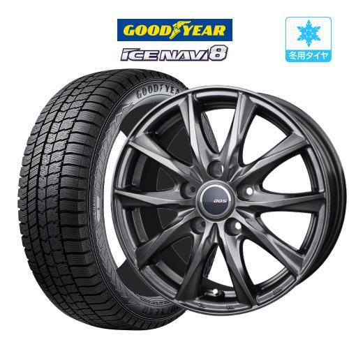 2025年製】スタッドレス タイヤ ホイール 4本 5穴 114.3 DOS ガビアル