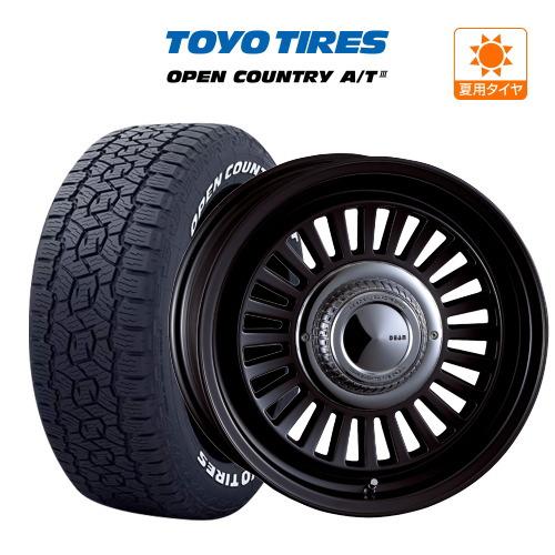 200系 ハイエース ホイール 4本 クリムソン ディーン カリフォルニア TOYO オープンカントリー A/T3 (AT3) 215/65R16 | 