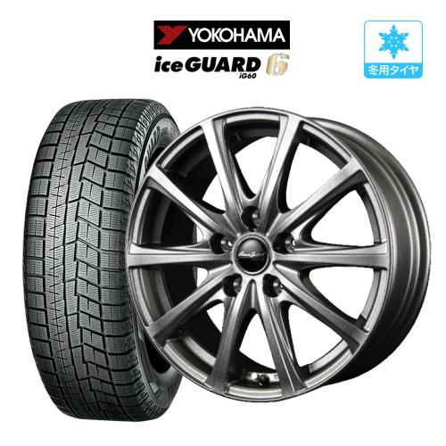スタッドレス タイヤ ホイール 4本 5穴114.3 +48 ユーロスピード V25 