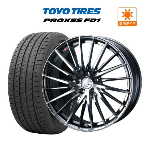 WEDS（ウェッズ） 19インチ ホイール 7.5J 5穴 114.3 4本 レオニス FR