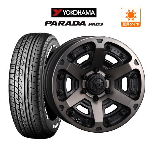 200系 ハイエース ホイール 4本 クリムソン MG アーマー FF YOKOHAMA 