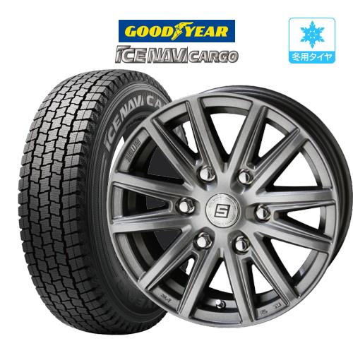 2024年製】スタッドレス タイヤ ホイール 4本 6穴139 ザイン SS  