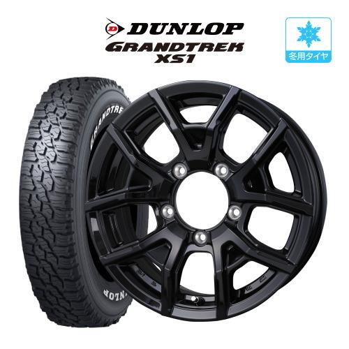 スタッドレス タイヤ ホイール 4本 5穴139 DOS VS-T6 ダンロップ