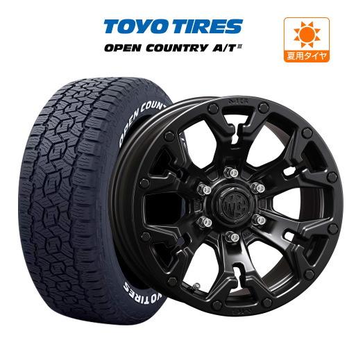 サマータイヤ ホイール 4本 6穴139 クリムソン MG ゴーレム TOYO