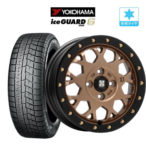 スタッドレス タイヤ ホイール 4本 MLJ エクストリーム XJ04 YOKOHAMA 