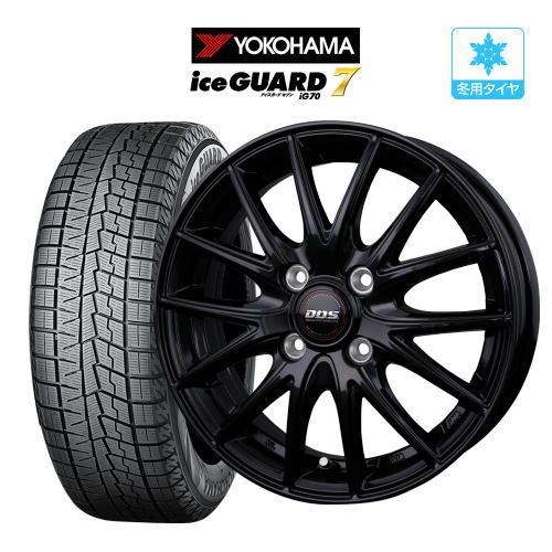 スタッドレス タイヤ ホイール 4本 14インチ 4穴 pcd100 DOS RP-7 