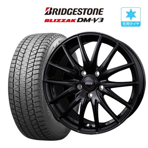 スタッドレス タイヤ ホイール 4本 5穴114 DOS RP-7 BRIDGESTONE  