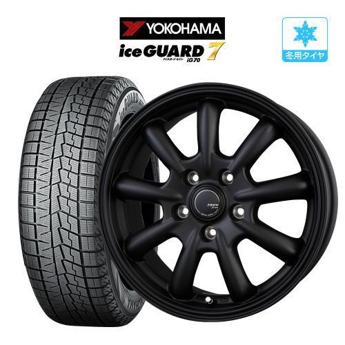 超美品‼️ヨコハマiceGUARD215/65R16スタットレスホイール4本セット スタッドレス タイヤ ホイール 4本 5穴114 ZACK JP-209 Black YOKOHAMA