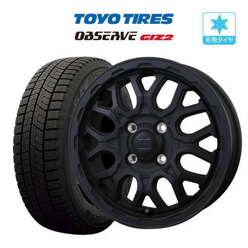 スタッドレス タイヤ ホイール 4本 14インチ 4穴 pcd100 ロックケリー