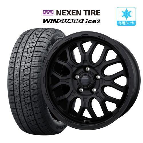 スタッドレス タイヤ ホイール 4本 5穴 114.3 ロックケリー MX-W