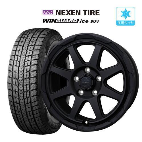 スタッドレス タイヤ ホイール 4本 5穴114 ロックケリー MX-V ネクセン