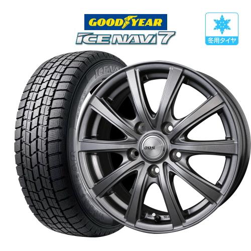 2025年製】スタッドレス タイヤ ホイール 4本 5穴114.3 DOS SE-10R 