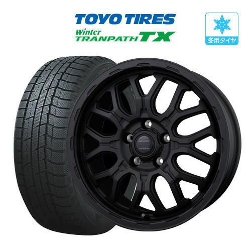 スタッドレス タイヤ ホイール 4本 5穴114 ロックケリー MX-W TOYO