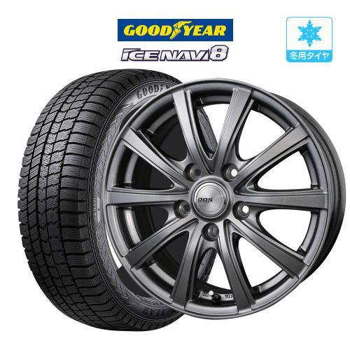 2025年製】スタッドレス タイヤ ホイール 4本 5穴114.3 DOS SE-10R 