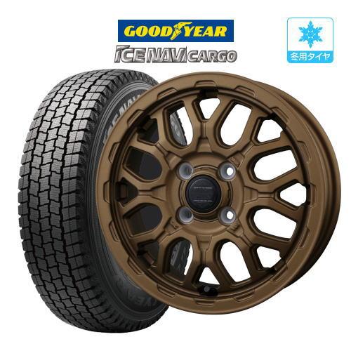 アイスナビ CARGO 【2025年製】スタッドレス タイヤ ホイール 4本 4穴