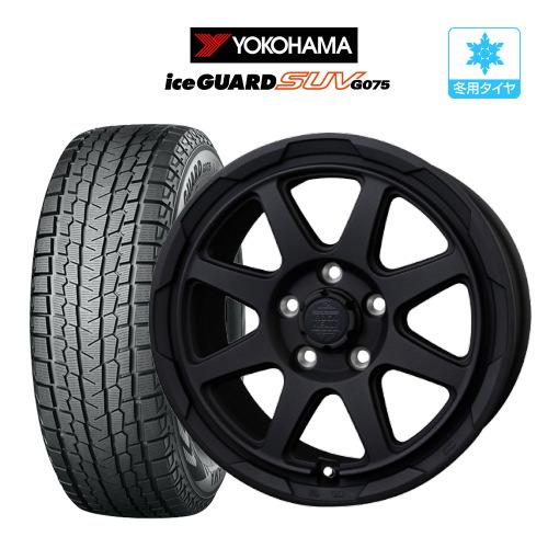スタッドレス タイヤ ホイール 4本 5穴114 ロックケリー MX-V YOKOAHMA