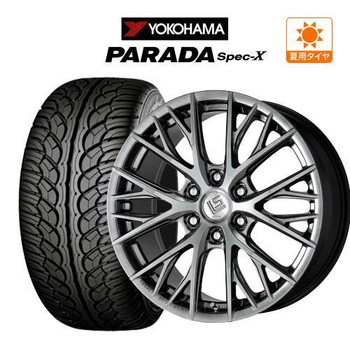 サマータイヤ ホイール 4本 6穴139 ワーク LS バサラ SUV LX YOKOHAMA