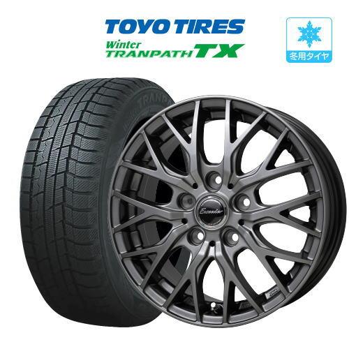 トランパスTX 225/65R17 スタッドレスタイヤ・ホイールセット2024製 TOYO TIRES（トーヨータイヤ） おまかせホイール 【2024〜2025年製