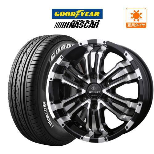 ハイエースバトルシップIIホイールタイヤセット215 65 16