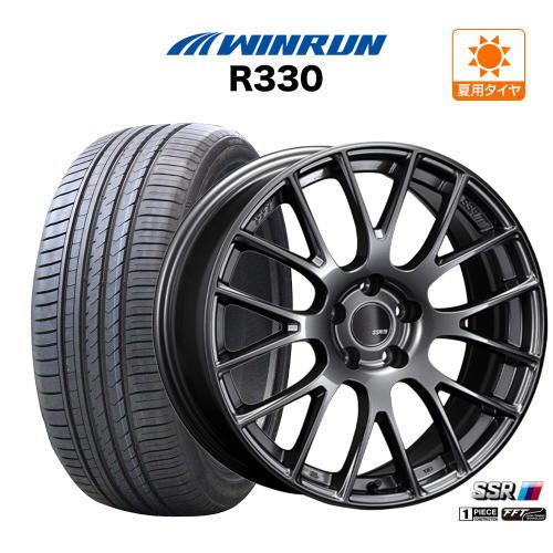 SSR 18インチ ホイール 5穴 7.5J pcd100 114.3 タナベ SSR GT V04