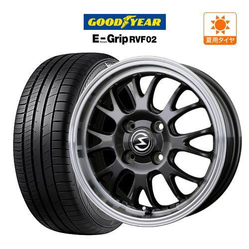 夏タイヤ ホイール 4穴 pcd100 4本 BADX エスホールド S-8M
