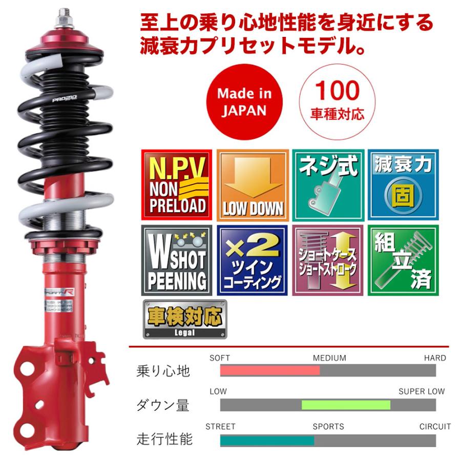 TANABE（タナベ） 車高調 SUSTEC PRO CR サステック プロ シーアール