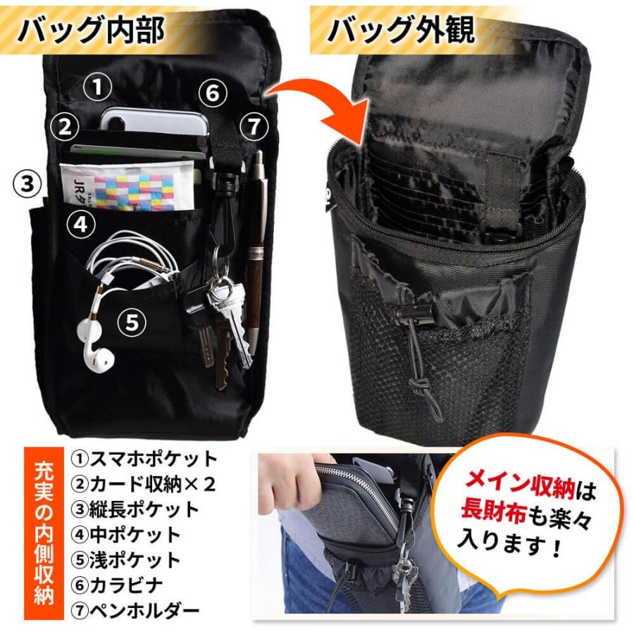 撥水 松葉杖バッグ ロフストランドクラッチ専用 黒 : CQC SHOP - 通販