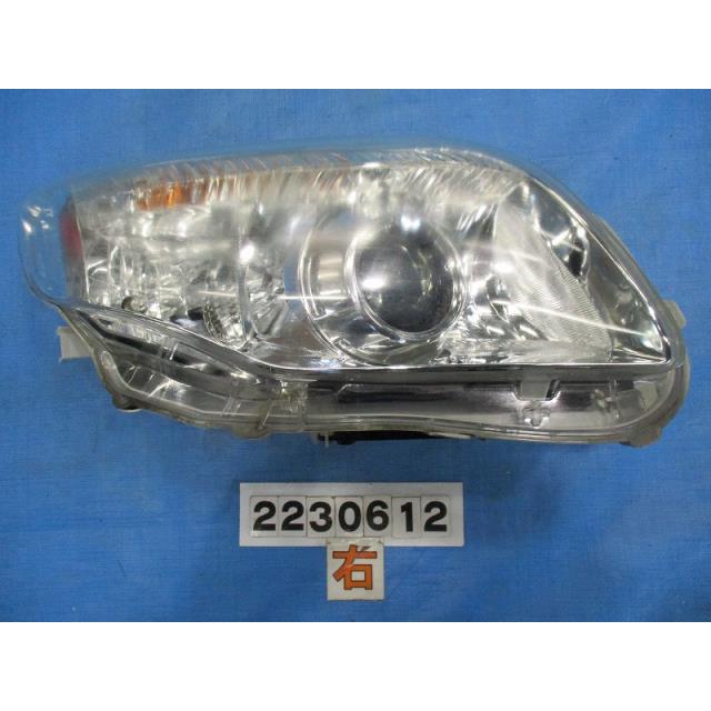 ◇カローラアクシオ DBA-NZE141 右ヘッドランプ 純正HID NO.278084 