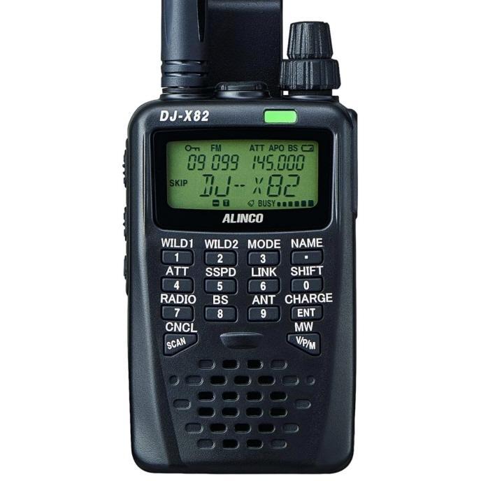 ALINCO DJ-X82受信改造済みモデル＋受信用アンテナ最強3本セット