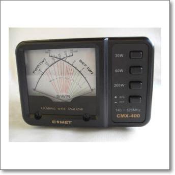 コメット　CMX-400　SWRパワー計 144/430MHz COMET（コメット） CMX-400 （CMX400） SWRパワー 144/430MHz : CQ