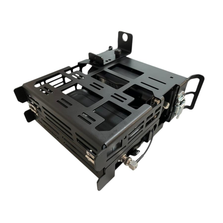 CQオームオリジナル OHM-METALCASE-705 IC-705＆AH-705収納ケースセット IC705/AH705を一緒に持ち運び出来るスチールパック【予約】_2