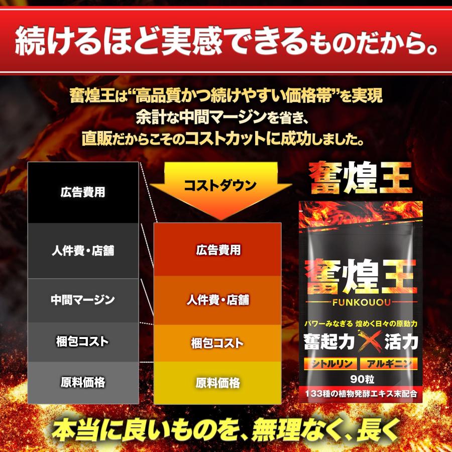 男の自信】奮煌王 ふんこうおう マカ 亜鉛 アルギニン シトルリン 男性