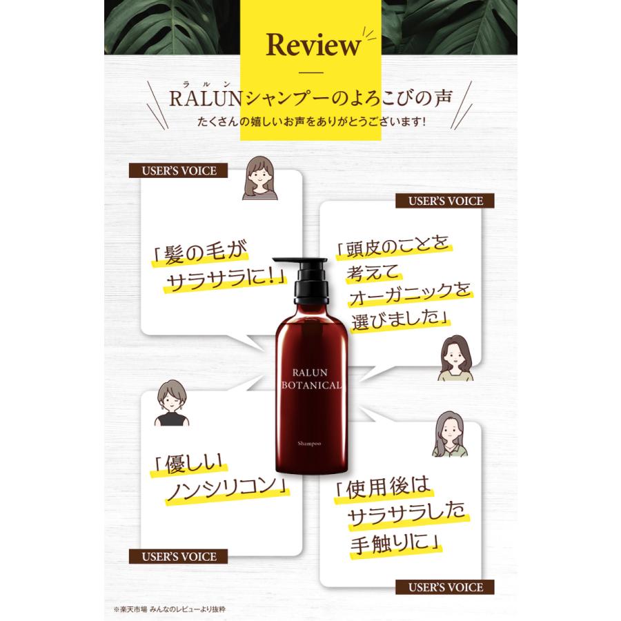 ボタニカルシャンプー&トリートメント セット RALUN(ラルン