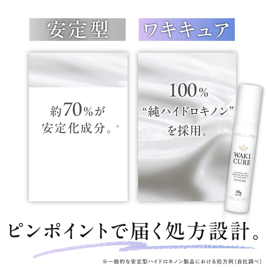 ワキキュア 純ハイドロキノン4%配合 日本製 ハイドロキノン
