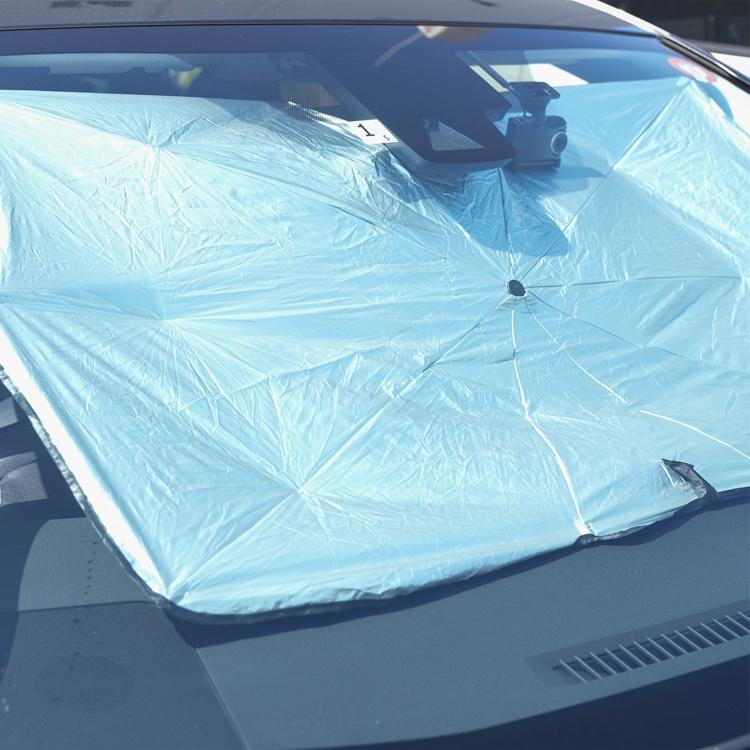 【クーポンでさらにお得】 サンシェード 車 傘 フロント おしゃれ 車用 自動車 日焼け uv uvカット 紫外線対策 遮光 断熱 日よけ 日除け |  | 08