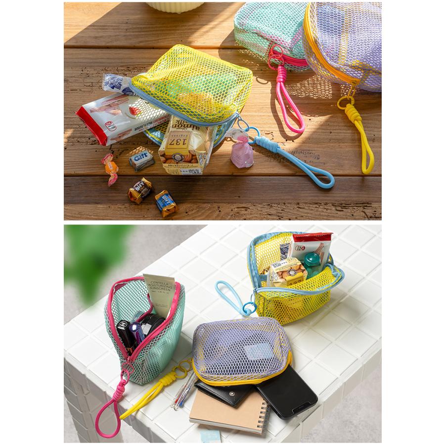 COLORFUL FRIENDS メッシュポーチ トムとジェリー メッシュポーチ COLORFUL FRIENDS - TOM AND JERRY
