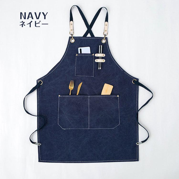 エプロン おしゃれ 保育士 ワンピース 作業エプロン 作業用エプロン メンズ レディース かぶり 無地 デニム風 北欧 撥水 ポケット キッチン 料理 Diy Apron Cradle Kobe 通販 Yahoo ショッピング