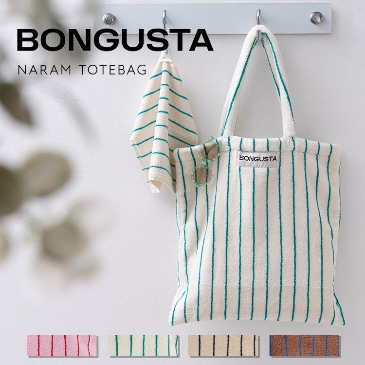 BONGUSTA ボングスタ トートバッグ NARAM TOTEBAG トート タオル地