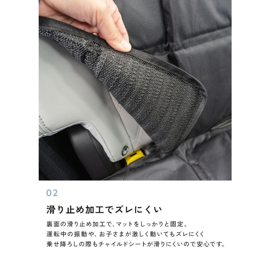 クーポンでさらにお得】 【羽根付き】チャイルドシート 保護マット