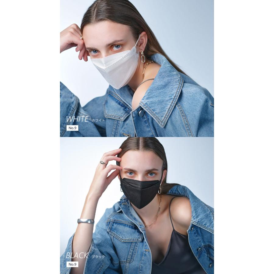 マスク 不織布 立体 おしゃれ 不織布マスク 立体マスク KN94 30枚