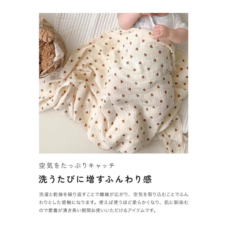 ガーゼケット 2重 ベビー 赤ちゃん ガーゼタオル ガーゼブランケット