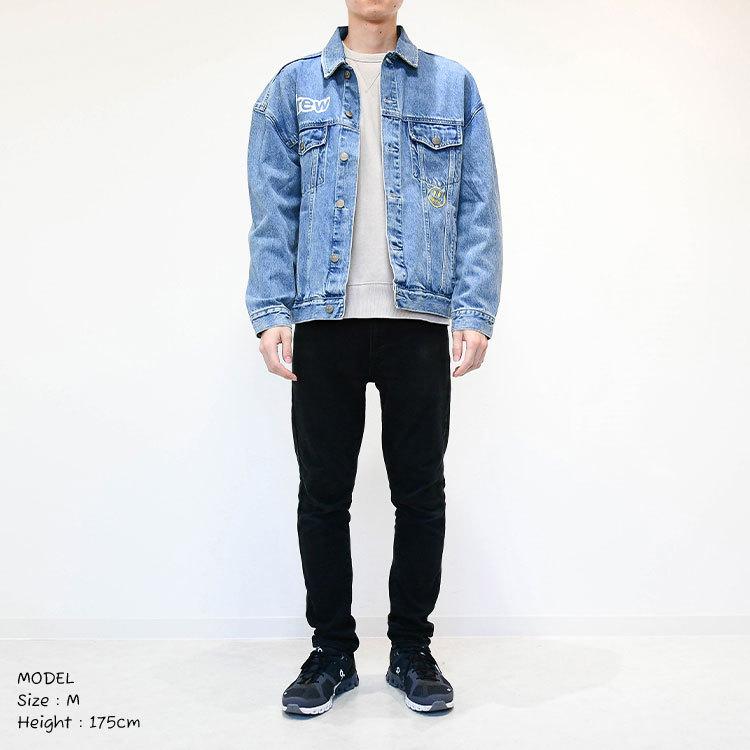 Drew House ドリューハウス デニムジャケット ジャケット メンズ レディース ブランド 秋 冬 デニム ロゴ トラッカージャケット ストーンウォッシュ Mdrew Dhd6362umsw Stwa Cradle Kobe 通販 Yahoo ショッピング